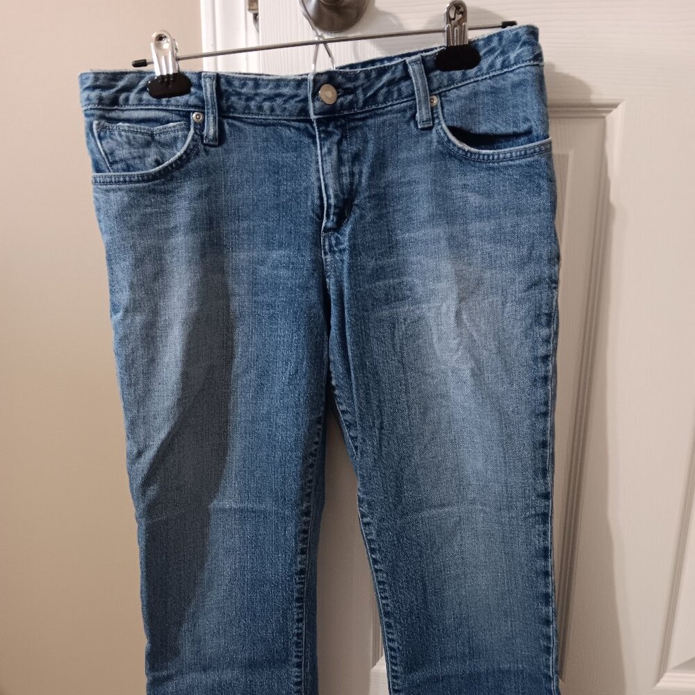 Authentic Designer Paper Denim & Cloth Jeans Denim Cropped Kimberly Size 32 W33"